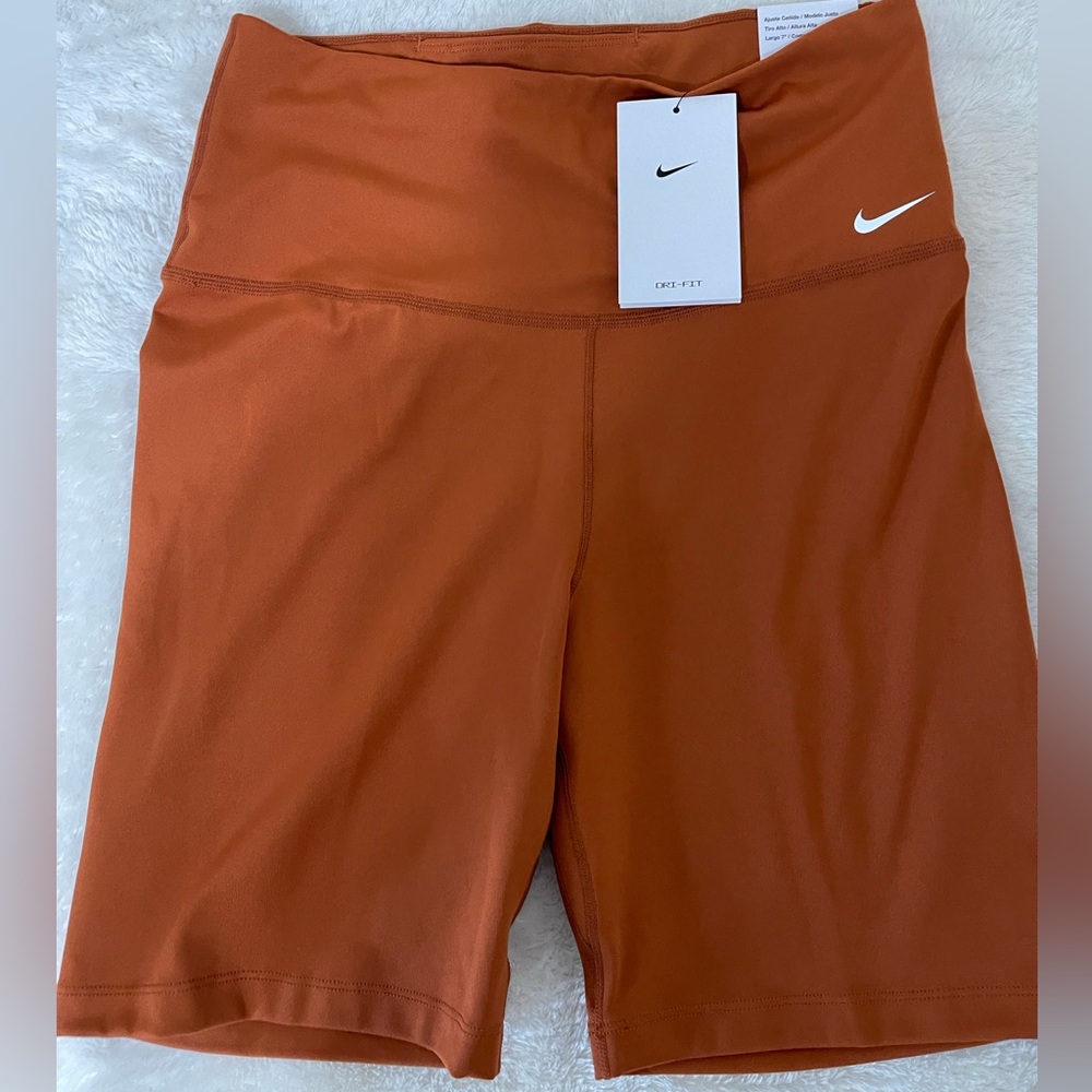 Brown Nike Women’s Biker Shorts